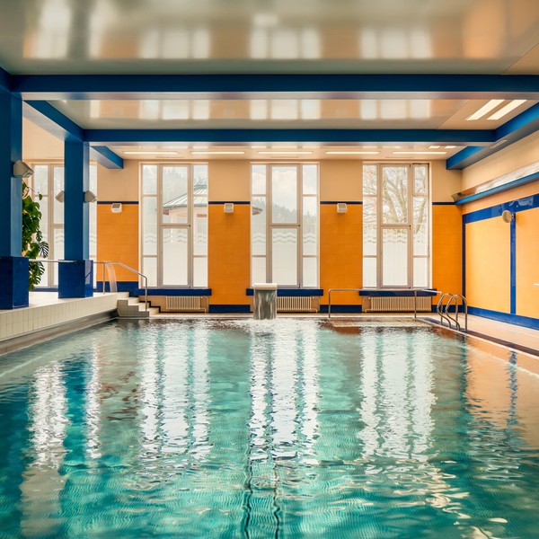 Hallenbad im Hotel Imperial