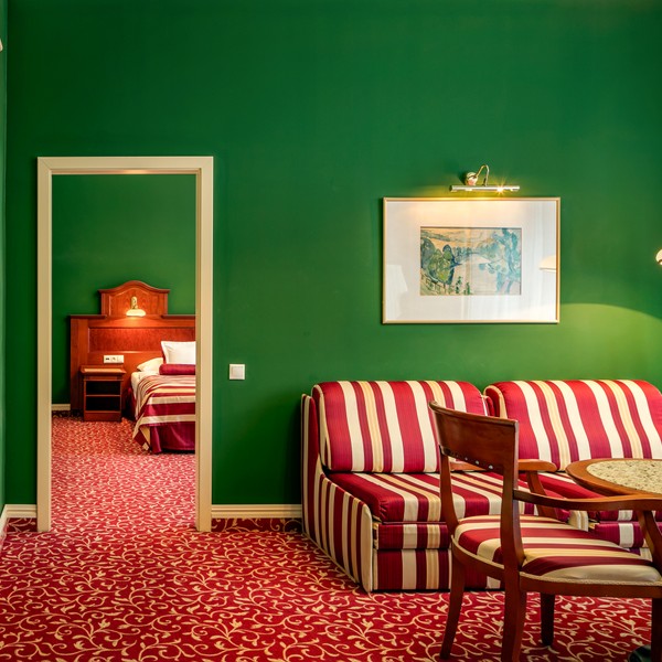 Superior-Zimmer mit Sitzecke